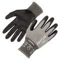 Proflex By Ergodyne ANSI A7 Nitrile Coated CR Gloves, Gray, Size M 7072